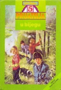 Pet prijatelja u bijegu Blyton Enid tvrdi uvez