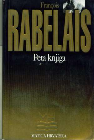 Peta knjiga Rabelais Francois meki uvez