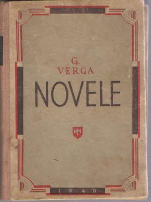 Novele Verga Giovanni tvrdi uvez