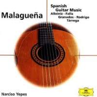 Spanish guitar music Malaguena kožni uvez
