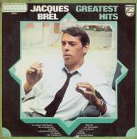 Gramofonska ploča Jacques Brel Greatest Hits LP 5939, stanje ploče je 8/10