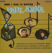 Gramofonska ploča Paul Anka Songs I Wish I Had Written CDS 1070, stanje ploče je 10/10