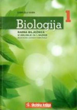 biologija  1 : radna bilježnica iz biologije za 1. razred  medicinskih i zdravstvenih škola - Gabrijela Marin