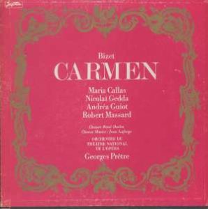 Gramofonska ploča Georges Bizet Carmen LPHMV-V-267/68/, stanje ploče je 10/10