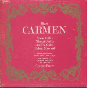 Gramofonska ploča Georges Bizet Carmen LPHMV-V-267/68/, stanje ploče je 10/10