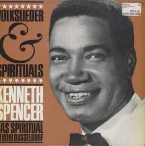 Gramofonska ploča Kenneth Spencer Volkslieder - Spirituals 75 546, stanje ploče je 10/10