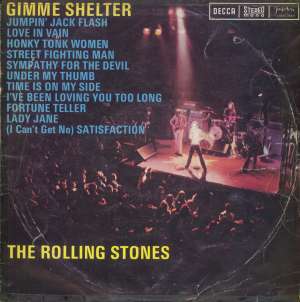 Gramofonska ploča Rolling Stones Gimmie Shelter LSDC 70471, stanje ploče je 7/10