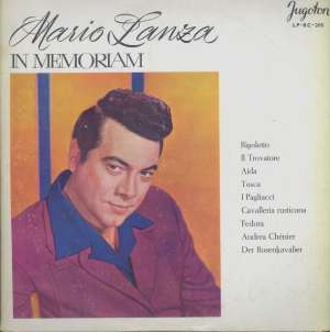 Gramofonska ploča Mario Lanza In Memoriam LP-RC-V-205, stanje ploče je 10/10