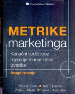 Metrike marketinga Farris, Bendle, Pfeifer, Reibstein meki uvez