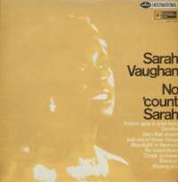 Gramofonska ploča Sarah Vaughan No Count Sarah LPV 4326, stanje ploče je 10/10