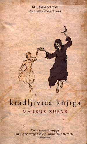 Kradljivica knjiga Zusak Markus tvrdi uvez