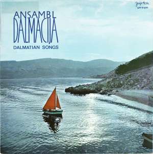 Gramofonska ploča Ansambl Dalmacija Dalmatian Songs LPY-V-691, stanje ploče je 10/10