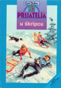 Pet prijatelja u škripcu Blyton Enid tvrdi uvez