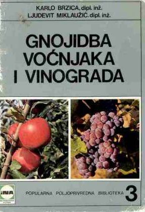 Gnojidba voćnjaka i vinograda Brzica / Miklaužić meki uvez