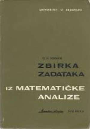 Zbirka zadataka iz matematičke analize G. N. Berman meki uvez