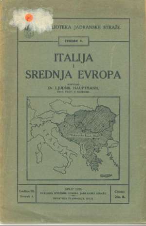 Italija i srednja Evropa Ljudmil Hauptmann meki uvez