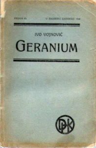 Geranium Vojnović Ivo meki uvez