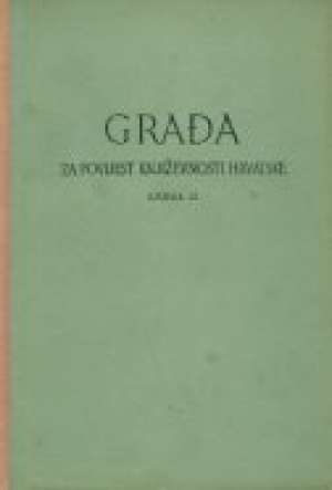 Građa za povijest književnosti Hrvatske (knjiga 21) Antun Barac / Uredio tvrdi uvez
