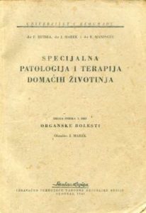 Specijalna patologija i terapija domaćih životinja - druga sveska, I deo Hutira, Marek, Maninger meki uvez