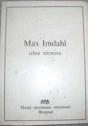 Max imdahl izbor tekstova meki uvez