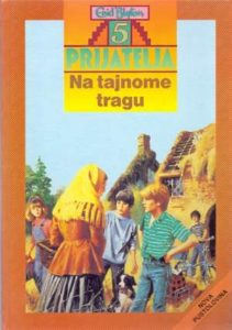 Pet prijatelja na tajnome tragu Blyton Enid tvrdi uvez