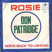 Rosie / Going Back To London Don Patridge D uvez