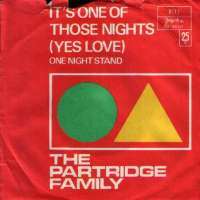 It's One Of Those Nights (Yes Love) / One Night Stand Partridge Family D uvez