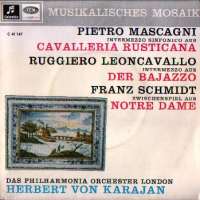 Intermezzo Sinfonico Aus Pietro Mascagni / Ruggiero Leoncavallo / Franz Schmidt D uvez