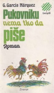 Pukovniku nema tko da piše Marquez Gabriel Garcia meki uvez