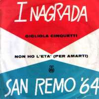 Gigliola Cinquetti / Piero Focaccia San Remo '64 kožni uvez