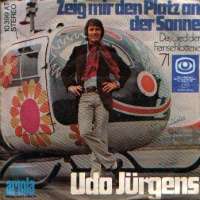 Zeig Mir Den Platz An Der Sonne / Wenn Du Mich Liebst Udo Jurgens D uvez