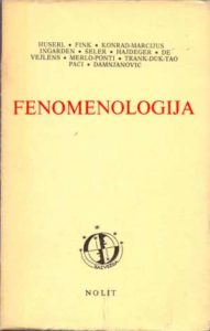 Fenomenologija Husserl I Drugi meki uvez