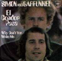 El Condor Pasa /  Why Don't You Write Me Simon And Garfunkel D uvez