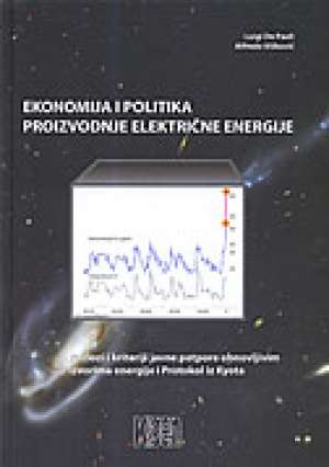 Ekonomija i politika proizvodnje električne energije Luigi De Paoli Alfredo Višković tvrdi uvez