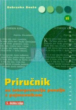 Priručnik za interpretaciju poezije s pojmovnikom Dubravka Bouša meki uvez