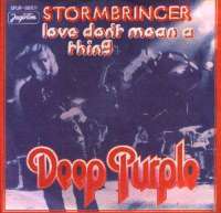 Stormbringer / Love Don t Mean A Thing Deep Purple D uvez