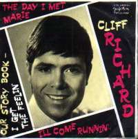 The Day I Met Marie / Our Story Book / I ll Come Runnin / I Get The Feelin Cliff Richard D uvez