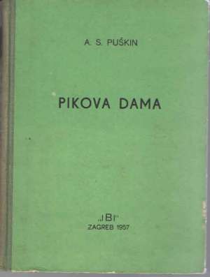 Pikova dama Puškin Aleksandar Sergejevič tvrdi uvez