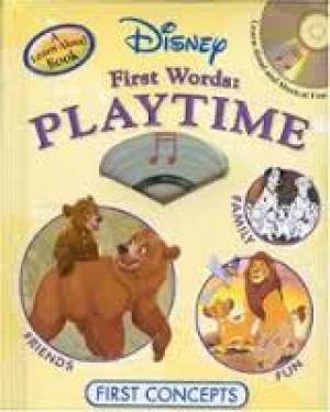 First words playtime +CD(first concepts) - disney Ben Nussbaum tvrdi uvez