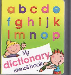 My dictionary stencil book Nicola Baxter tvrdi uvez