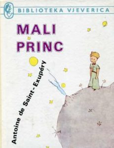 Mali princ Exupery Antoine De Saint tvrdi uvez