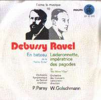 En Bateau / Laideronnette, Imperatrice Des Pagodes Debussy / Ravel D uvez