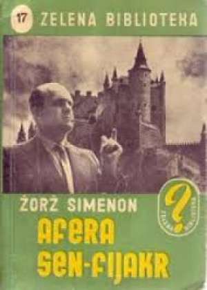 Afera sen-fijakr Simenon Georges ( žorž ) meki uvez