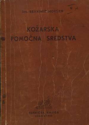 Kožarska pomoćna sredstva Branimir Morsan meki uvez