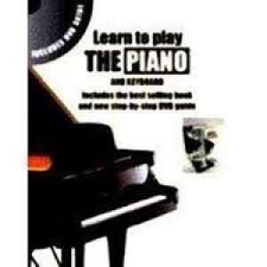 Learnn to play the piano and keybord +DVD Nick Freety tvrdi uvez