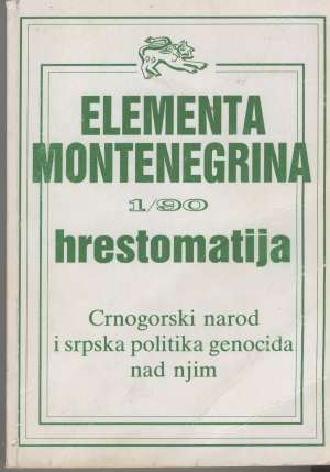 Crnogorski narod i srpska politika genocida nad njim G.a. meki uvez