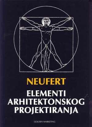 Elementi arhitektonskog projektiranja Ernest Neufert tvrdi uvez
