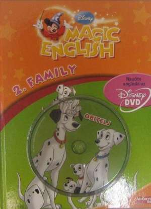 Magic english - 2. family (knjiga + dvd)* Isabelle Demolin/uredila tvrdi uvez