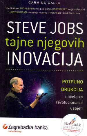 Steve Jobs - tajne njegovih inovacija Carmine Gallo meki uvez