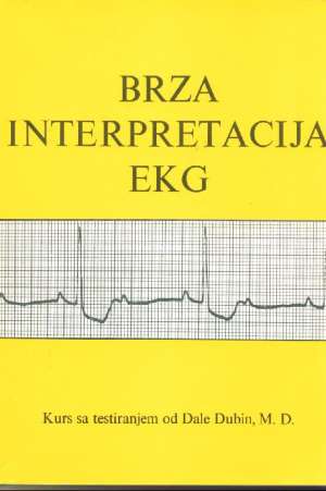 Brza interpretacija ekg Dale Dubin meki uvez